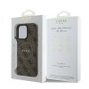 Guess GUHMP16LG4GFRW iPhone 16 Pro6.3 brązowy/brown hardcase 4G Ring Classic Logo MagSafe